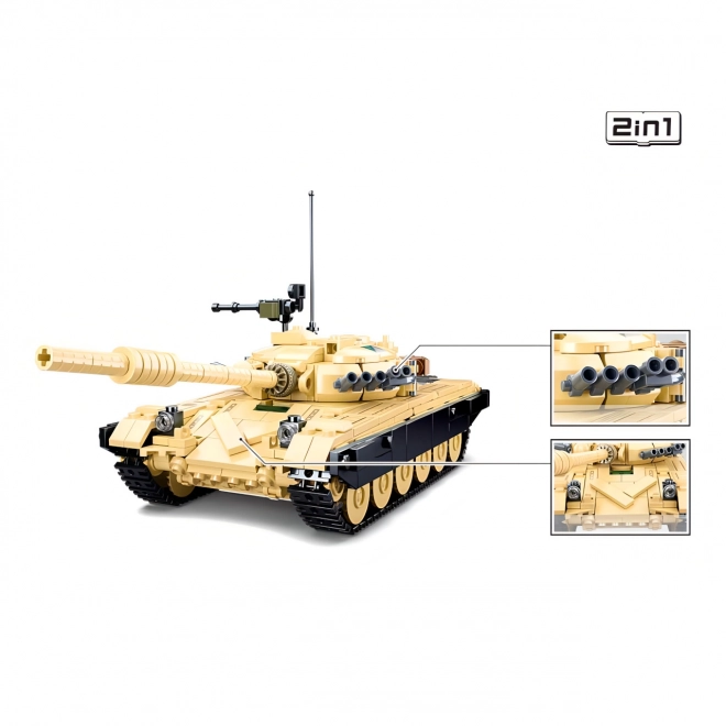 Sluban Model Bricks T-72B3 harckocsi 2 az 1-ben