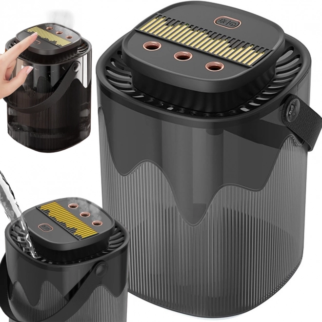 Légtisztító aromaterápiával és RGB világítással USB