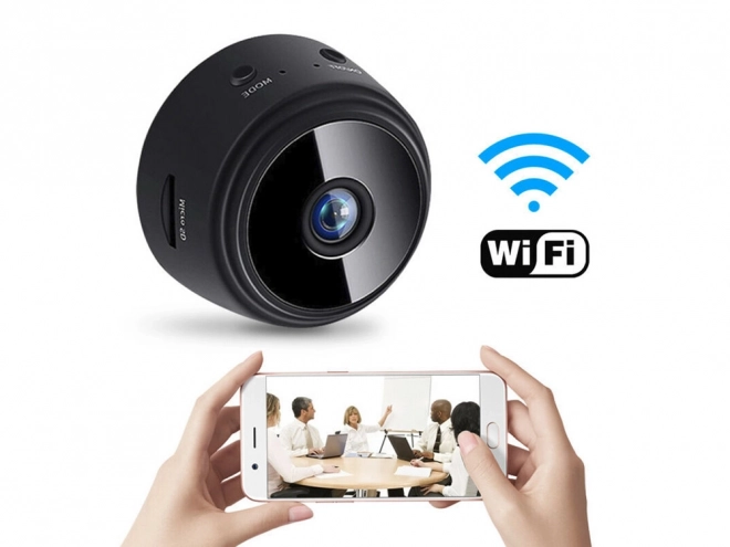 Mini vezeték nélküli WiFi kémkamera Full HD