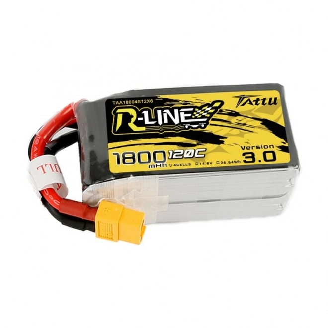 Tattu r-line drón akkumulátor 1800mAh 14,8V 120C