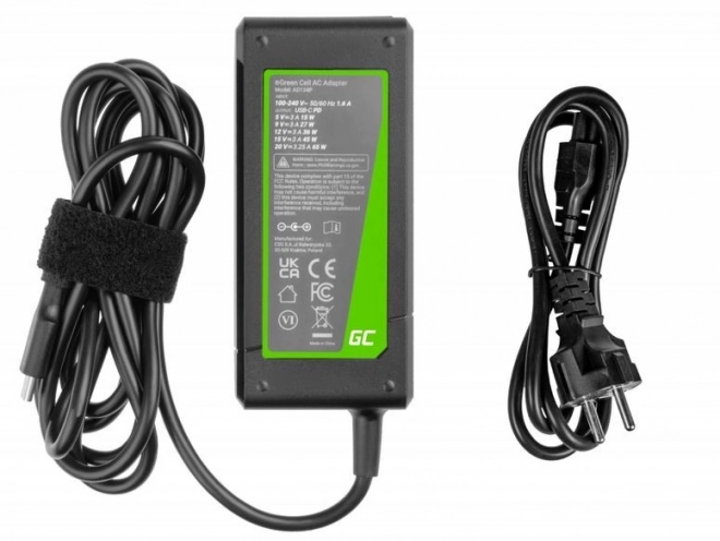 Hálózati adapter GC USB-C 65W Power Delivery