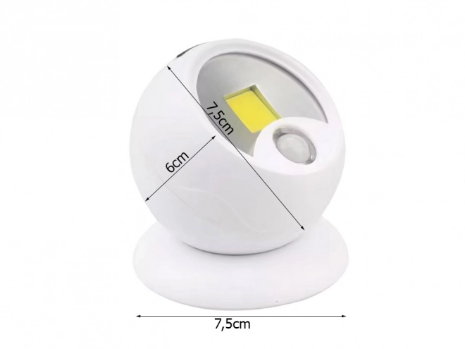 Led lámpa COB 360 fokos mozgásérzékelős