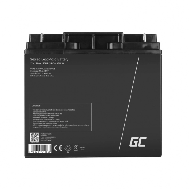 Zöld Cell AGM akkumulátor 12V 20Ah