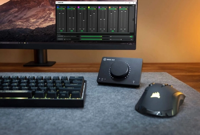 Interfész mikrofonhoz és digitális keveréshez - Wave XLR