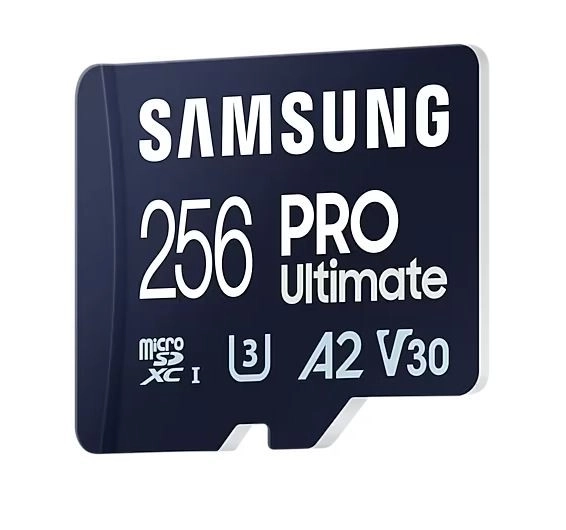 MicroSD memóriakártya Pro Ultimate 256GB + adapter