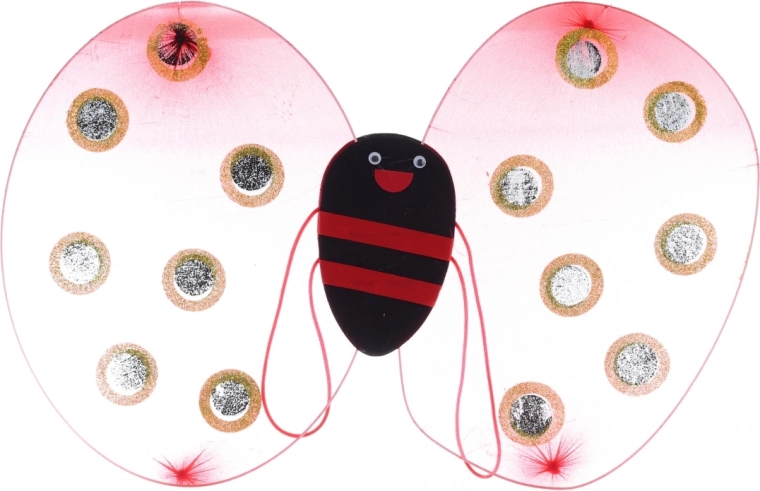 Csillogó szárnyak kényelmes pántokkal