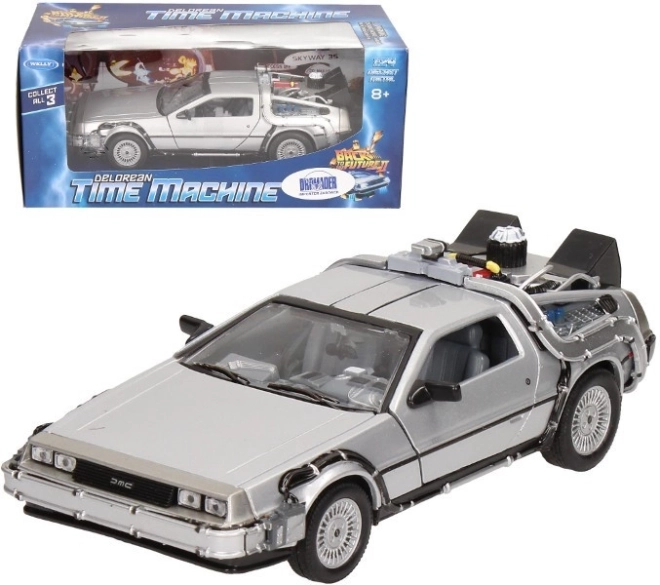 Vissza a Jövőbe II Welly DeLorean modellautó 1:24