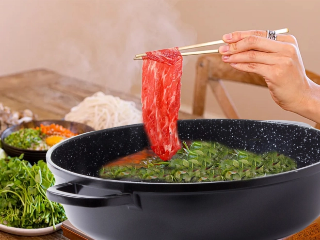 Tapadásmentes kerámia felület az egészségesebb főzésért