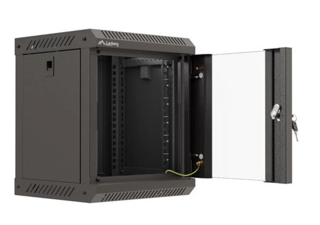 Lanberg Rack WF11 10 colos fali rack szekrény