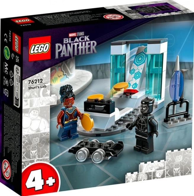 Shuri laboratóriuma LEGO készlet