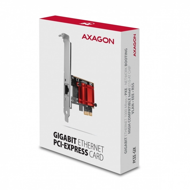 Axagon PCIe Gigabit Ethernet hálózati kártya