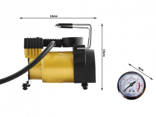 Autós kompresszor pumpa 12V 10 Bar