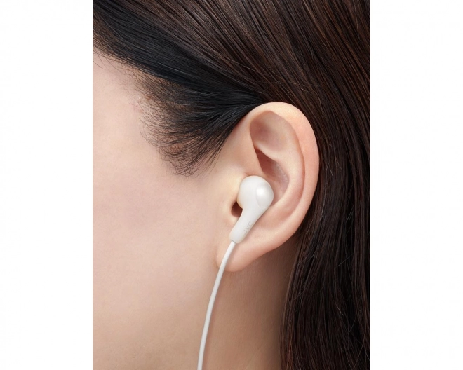 Fehér USB-C fülhallgató Gumy Connect