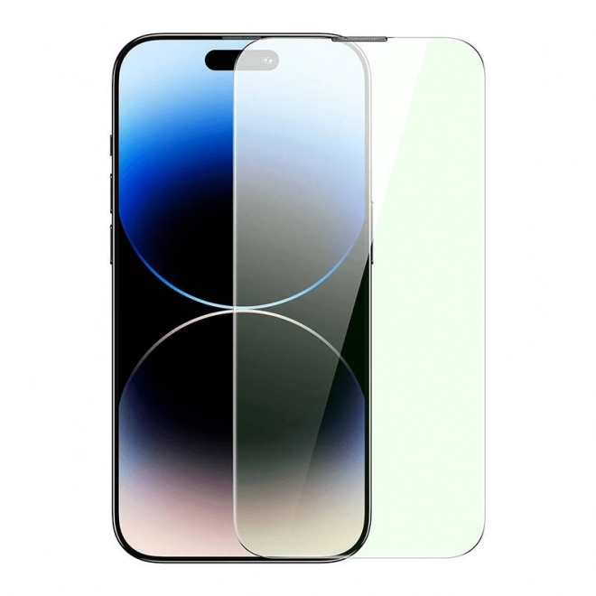 Baseus Crystal sorozat iPhone 14 Pro szemvédő üvegvédő