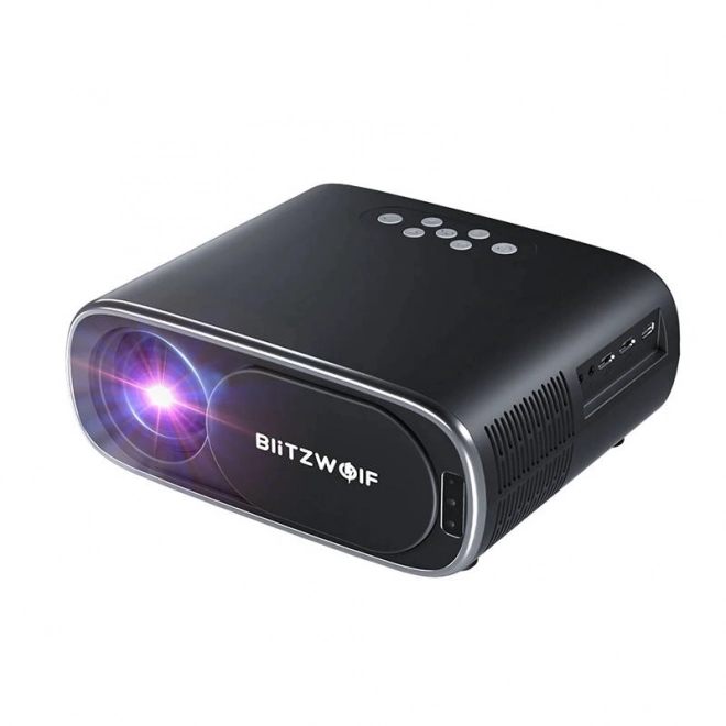 Blitzwolf 1080p LED projektor Wi-Fi és Bluetooth fekete