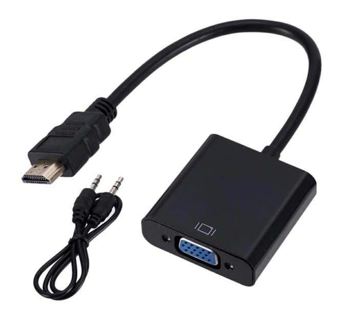 HDMI-VGA átalakító hangkimenettel