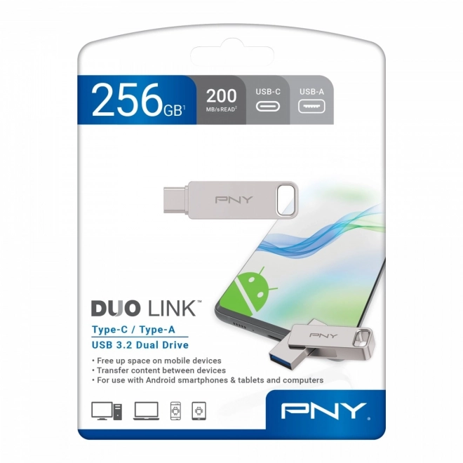 Pny Duo Link 256GB Pendrive