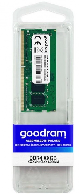 16 GB DDR4 SODIMM memória