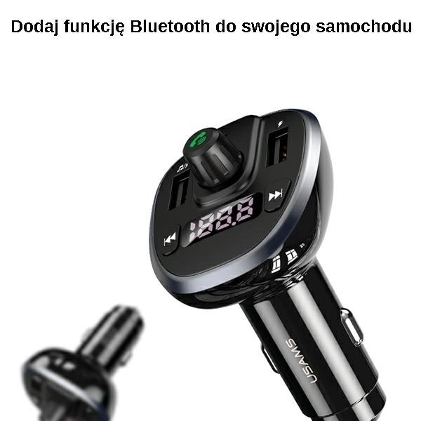 Autós Bluetooth FM Transzmitter Kihangosítóval