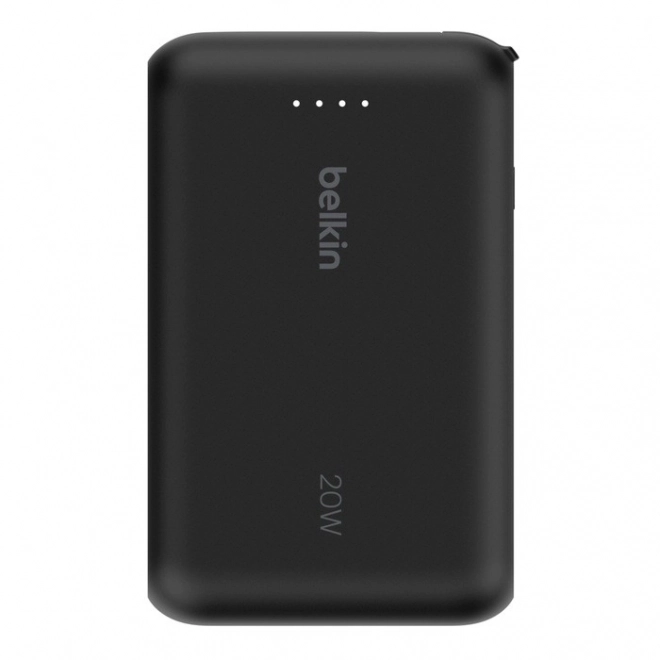 Powerbank BoostCharge 10000 mAh 20w beépített C-kábel, C-port, fekete