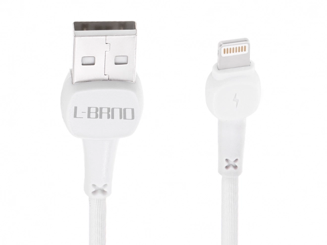 Gyors töltésű USB-A Lightning kábel 100 cm fehér