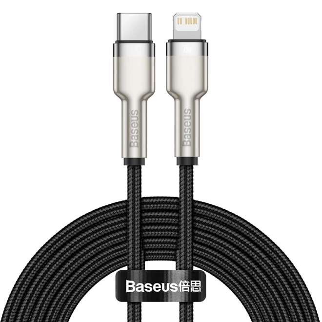 Baseus Cafule gyors töltő USB-C kábel Lightninghez 2m