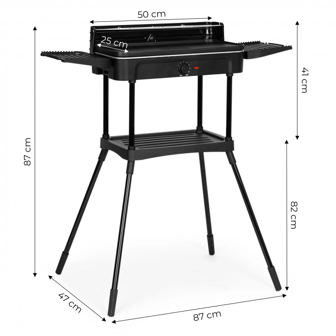 Elektromos grill 3 az 1-ben MultiGarden: szabadon álló és asztali