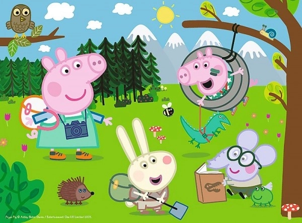 Puzzle Trefl Peppa Pig Erdei Kaland 30 darabos