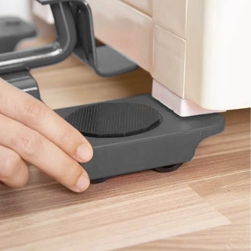 A görgős alátétek védik a padlót