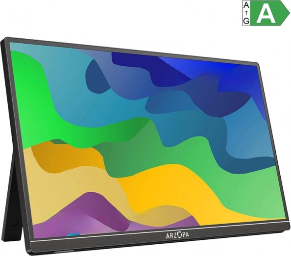 Hordozható monitor Arzopa A1S 14" Full HD USB‑C és mini HDMI csatlakozóval