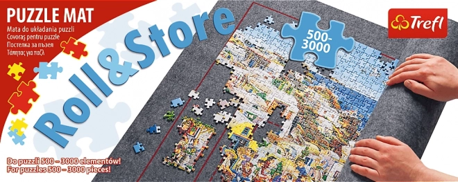 Puzzle görgető szőnyeg 500-3000 darabos kirakókhoz - Trefl