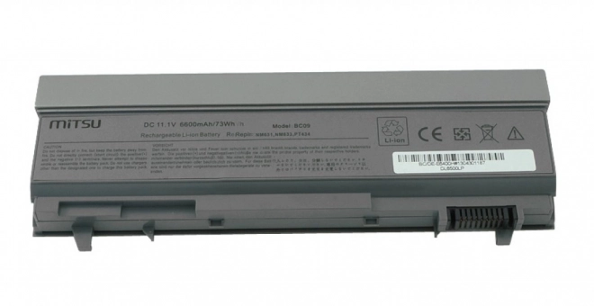 Akkumulátor Dell Latitude E6400-hoz 6600 mAh (73 Wh)