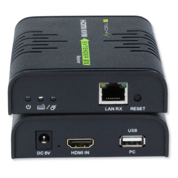 HDMI és USB extender Cat.5/5e/6 kábellel 120m távolságig