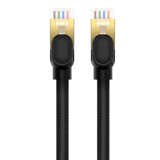 Baseus Ethernet kábel RJ45 cat.8 40 Gb/s 8m fekete