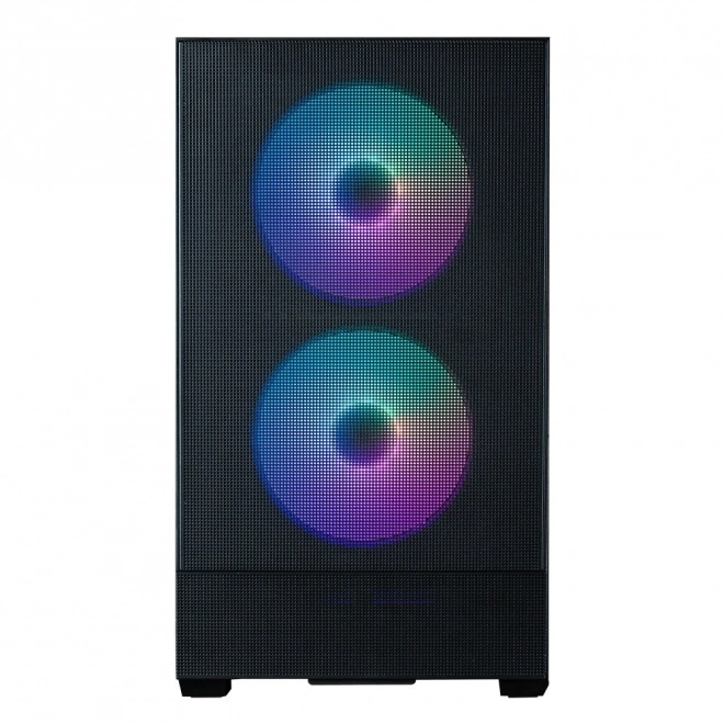 P30 Air mATX Mini Torony Ház ARGB ventilátorokkal fekete