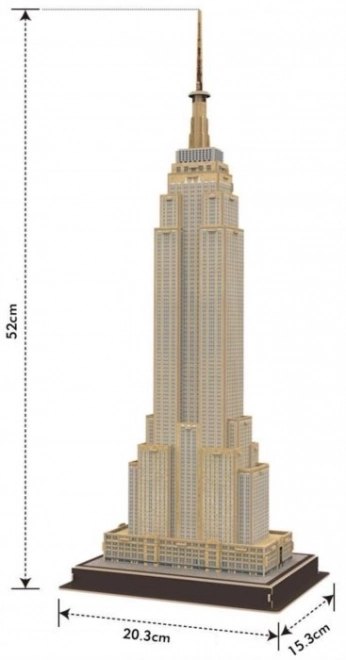 3D Puzzle Empire State Building 54 darabos készlet