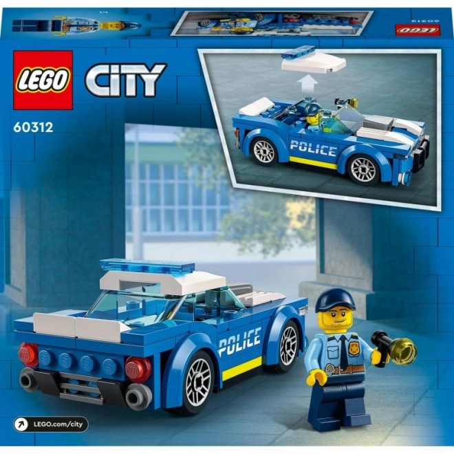 Lego City rendőrautó építőjáték