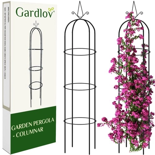 Kerti pergola oszlopos obeliszk