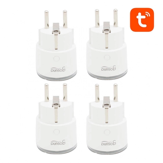 Gosund smart wifi aljzat, 4 darabos csomag