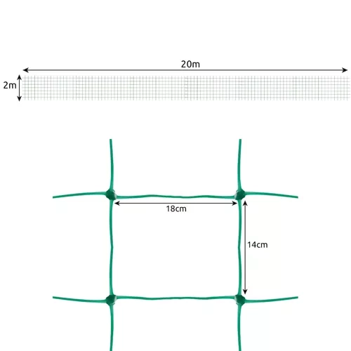 Kerti futónövénytartó háló 2x20m Gardlov