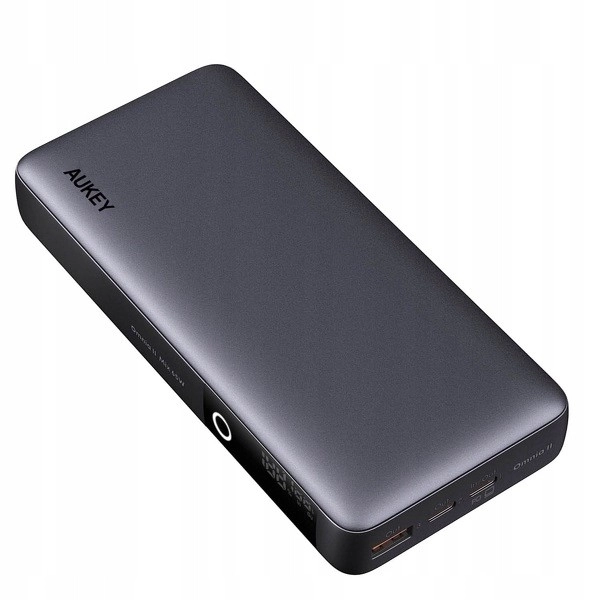 Aukey nagy kapacitású powerbank kompatibilis MacBookhoz és iPhone-hoz