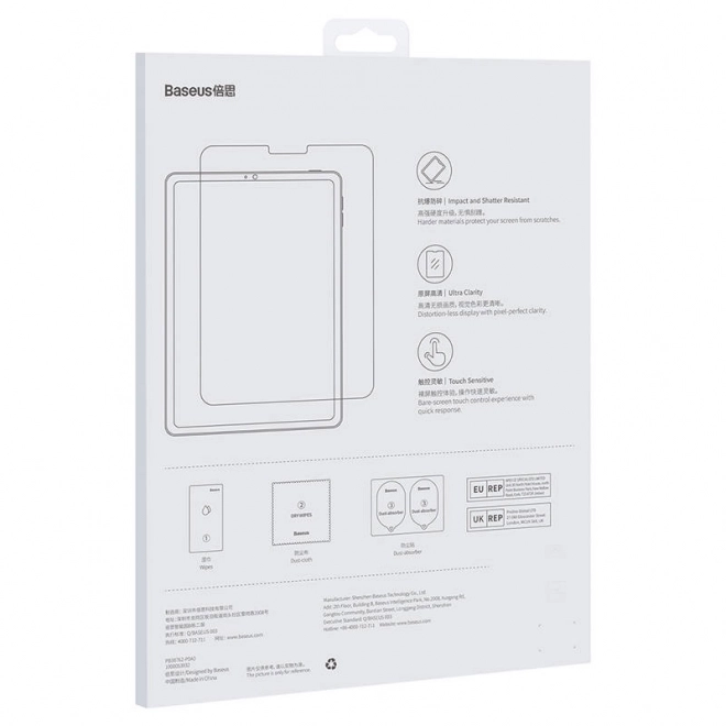 Baseus kijelzővédő üveg iPad Pro 12.9"-hoz