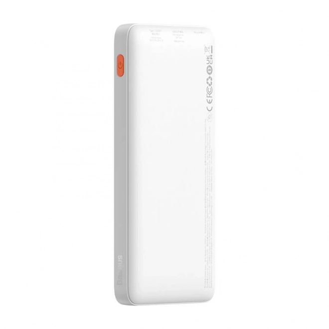 Baseus Airpow 10000mAh 20W teljesítményű fehér powerbank