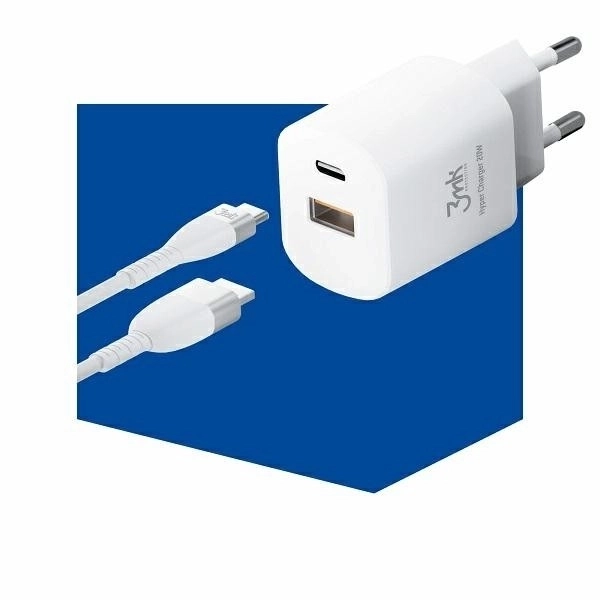 Hyper gyorstöltő 20W 1xUSB-C és USB-A csatlakozóval