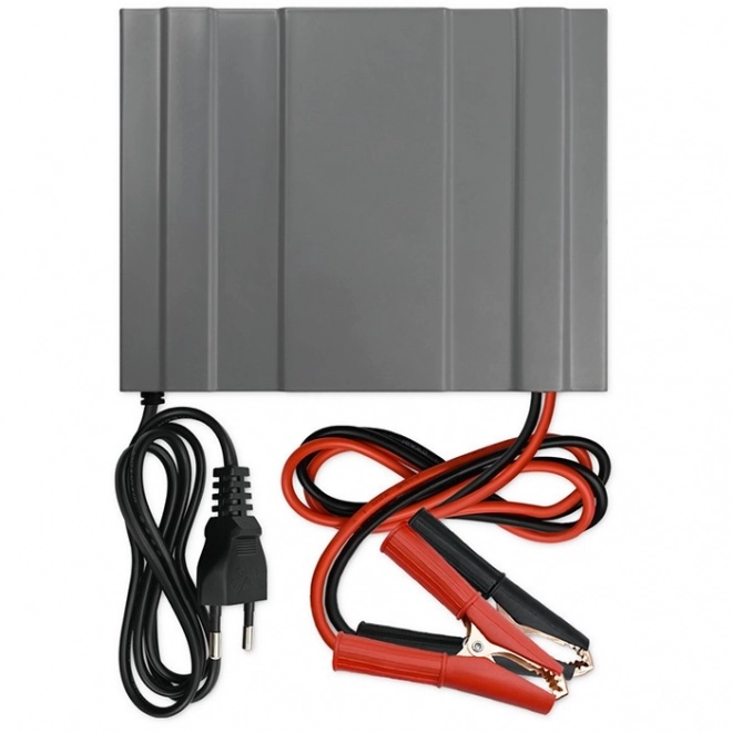 Intelligens mikroprocesszoros akkumulátortöltő 12V, 24V LCD kijelzővel