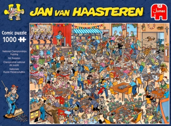 Jan Van Haasteren nemzeti puzzle bajnokság 1000 darabos kirakó