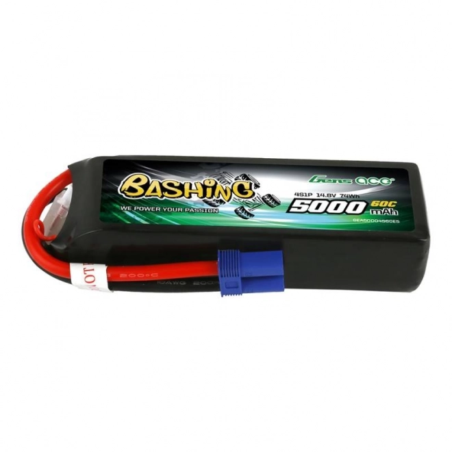 Gens Ace Bashing LiPo akkumulátor 5000mAh 14,8V 4S1P 60C EC5