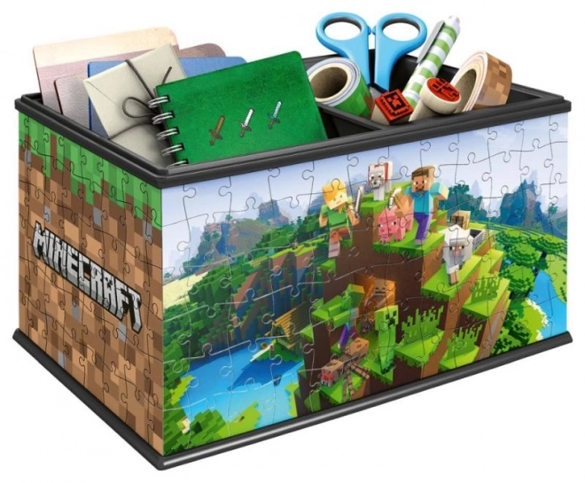 Minecraft 3D Puzzle Ékszerdoboz 216 Darab