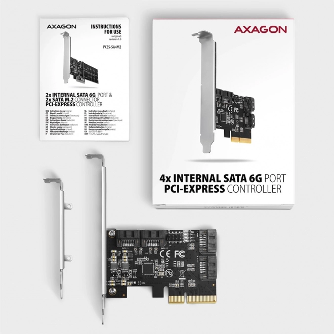 PCIe 4-port SATA vezérlő