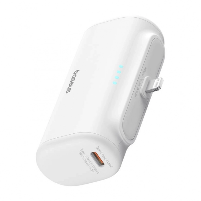 Fehér Baseus Compact 5000mAh Powerbank